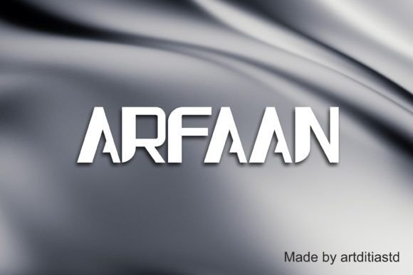 Arfaan: The Cute All-Caps Display Font for Handmade Brands