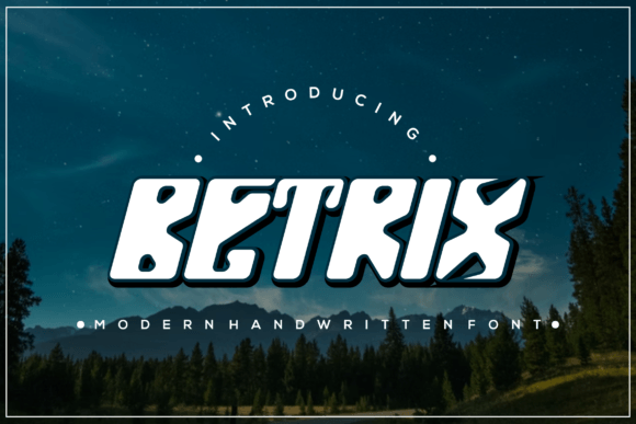 Betrix Display Font Review for Modern Campaign Design