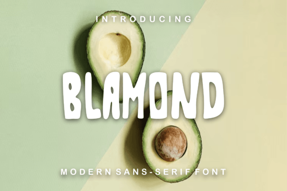 Blamond Display Font for Modern Branding