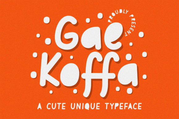 Gae Koffa: The Eye-Catching Display Font for Standout Digital Design