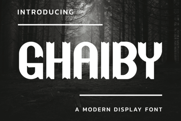 Ghaiby Font Review: A Quirky Display Typeface for Youthful Branding