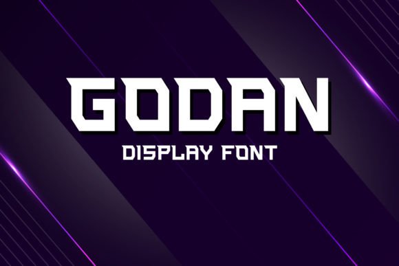 Godan Display Font: Modern Typography for Handmade Brands