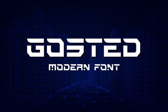 Gosted Display Font Review for Modern Brand Identity