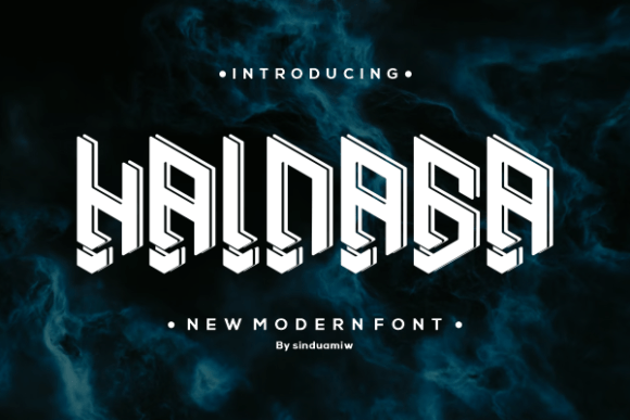 Hainaga Display Font for Bold Editorial Design