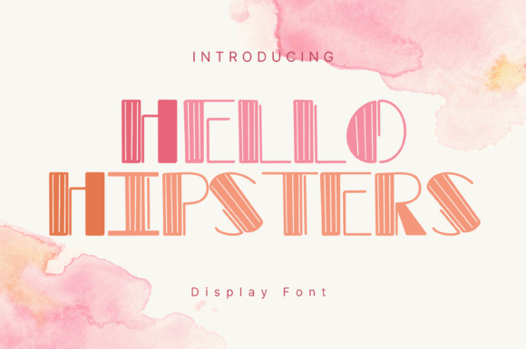 Hello Hipsters: The Whimsical Display Font for Standout Branding