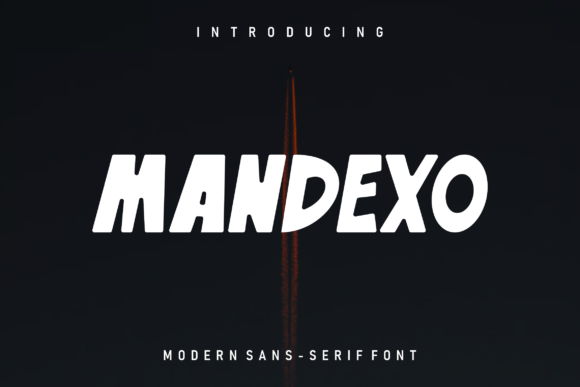 Mandexo: A Modern Display Font for Elegant Editorial Design