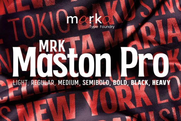 Maston Pro: Vintage Display Font for Bold Campaigns