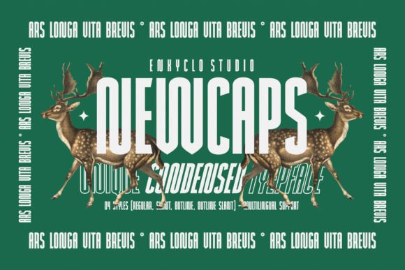 Newcaps Display Font: Elevate Your Digital Brand Identity