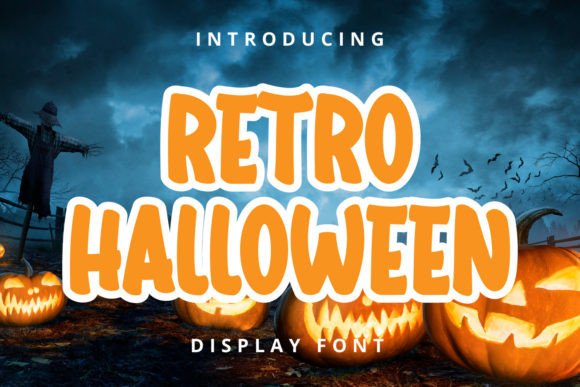 Retro Halloween: The Perfect Display Font for Seasonal Branding