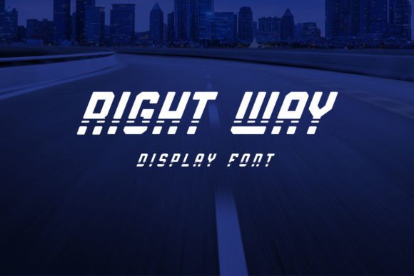 Right Way Display Font Review for Editorial Design