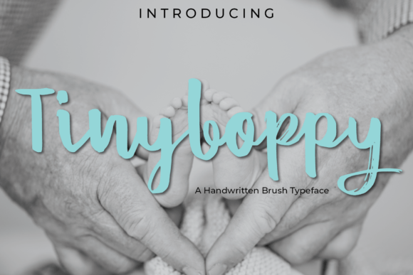 Tinyboppy: The Fun Brush Display Font for Bold Brand Identity