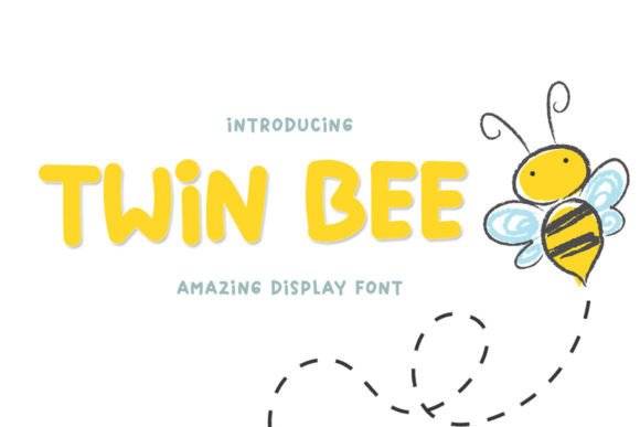 Twin Bee: A Sweet Display Font for Joyful Campaigns