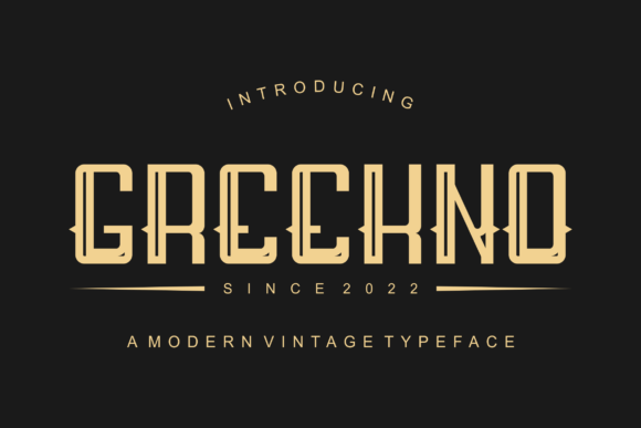 Upgrade Your Brand Identity With Greekno Display Fonts