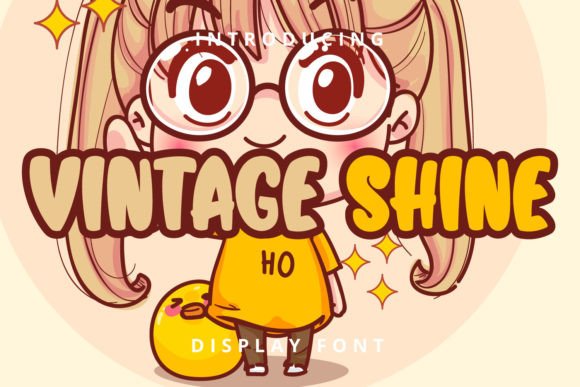 Vintage Shine Typeface Review for Editorial Design